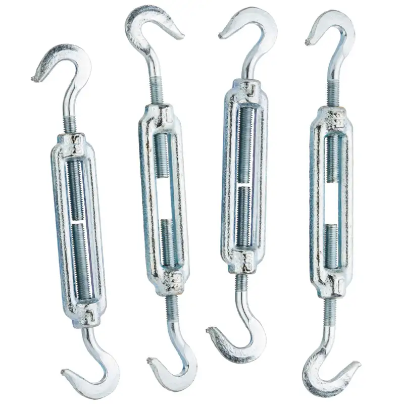 Tendeur à cage 5mm acier zingué 4 pcs