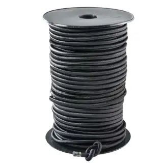 Tendeur noir 4mm x 50 mètres sur bobine