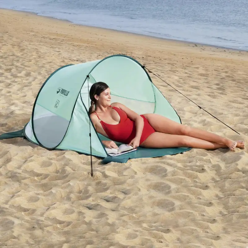 Tente de plage pop-up 2 places bestway