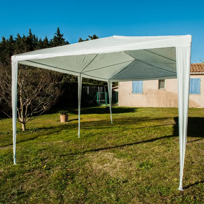 Tente de réception 3 x 6 m blanche WERKA PRO