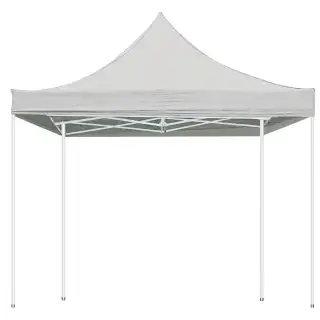 Tonnelle pliante blanche professionnelle (3 x 3 m)