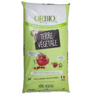 Terre végétale 30L Orbio