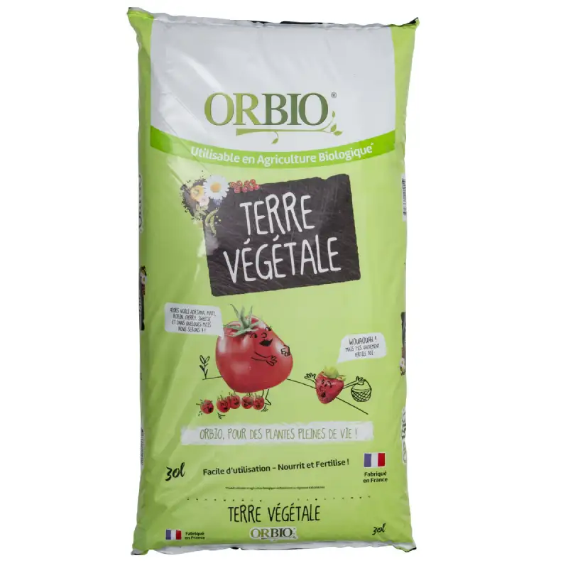 Terre végétale 30L Orbio