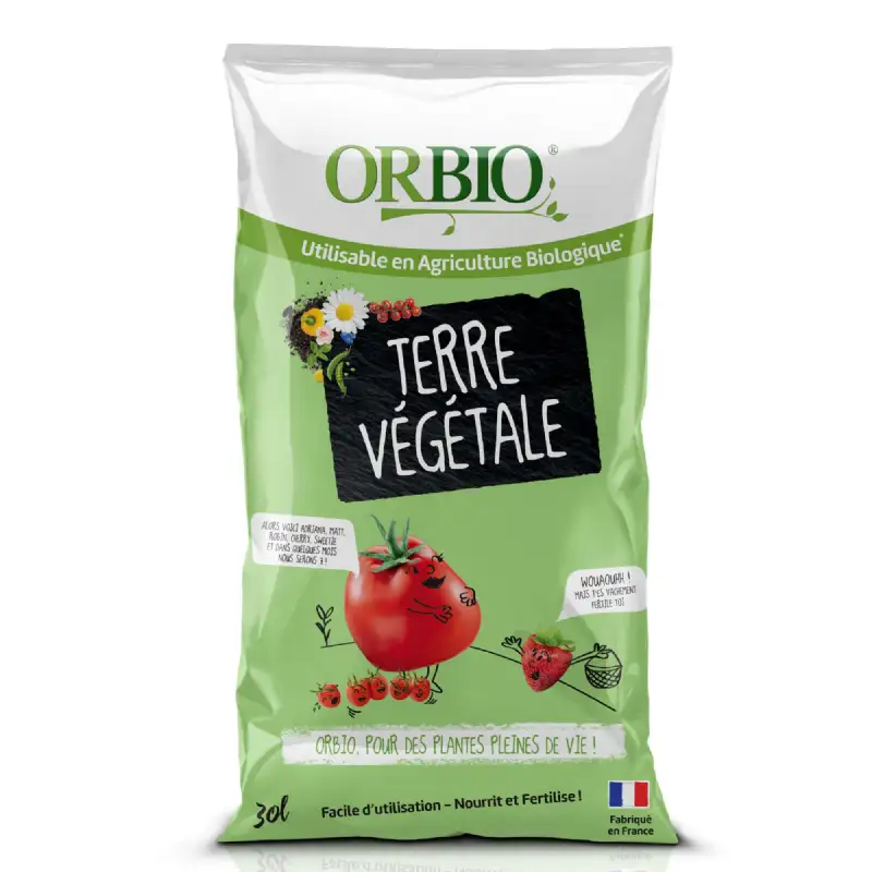 Terre végétale 30L Orbio