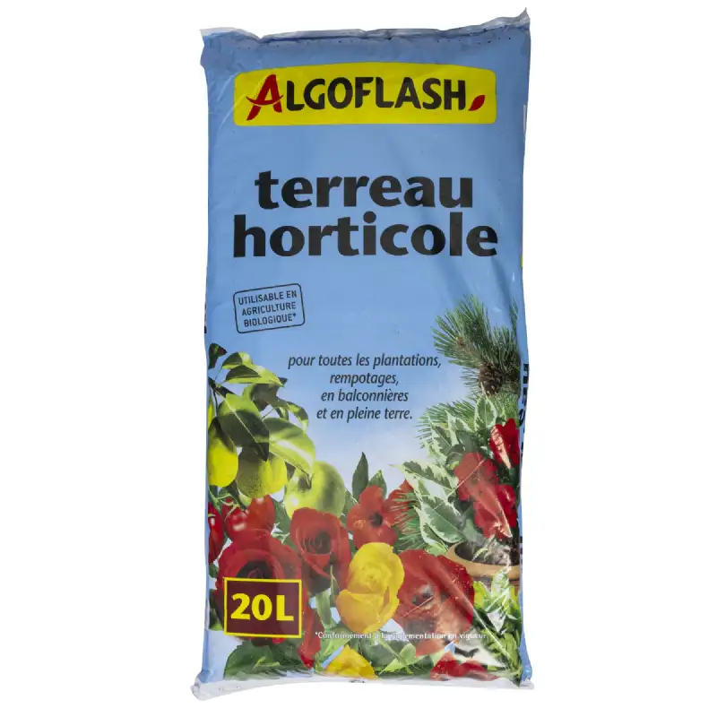 Terreau horticole Algoflash