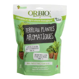 Terreau aromatiques 3L Orbio