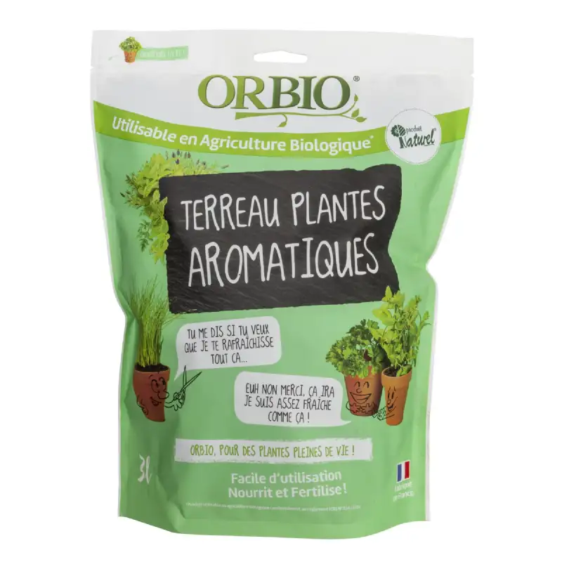 Terreau aromatiques 3L Orbio