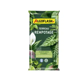 Terreau rempotage 6 L -  Algoflash 