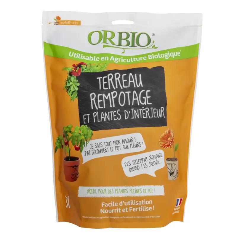 Terreau rempotage OrBIO