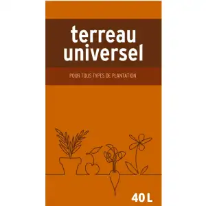 Terreau universel en sac de 40 L Algoflash