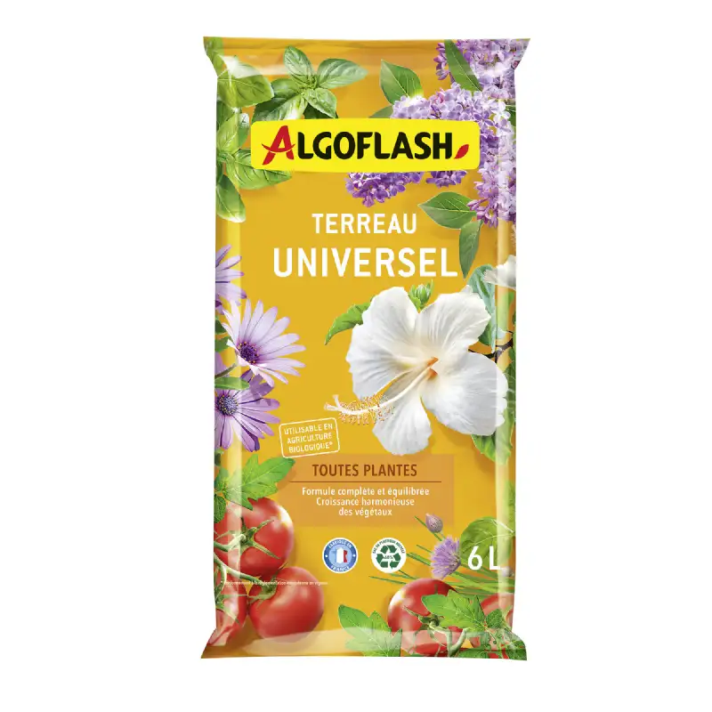 Terreau Universel  6 L - Algoflash