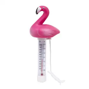 Thermomètre piscine Flamant Rose