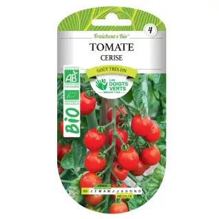 Graines tomate cerise BIO Les Doigts Verts