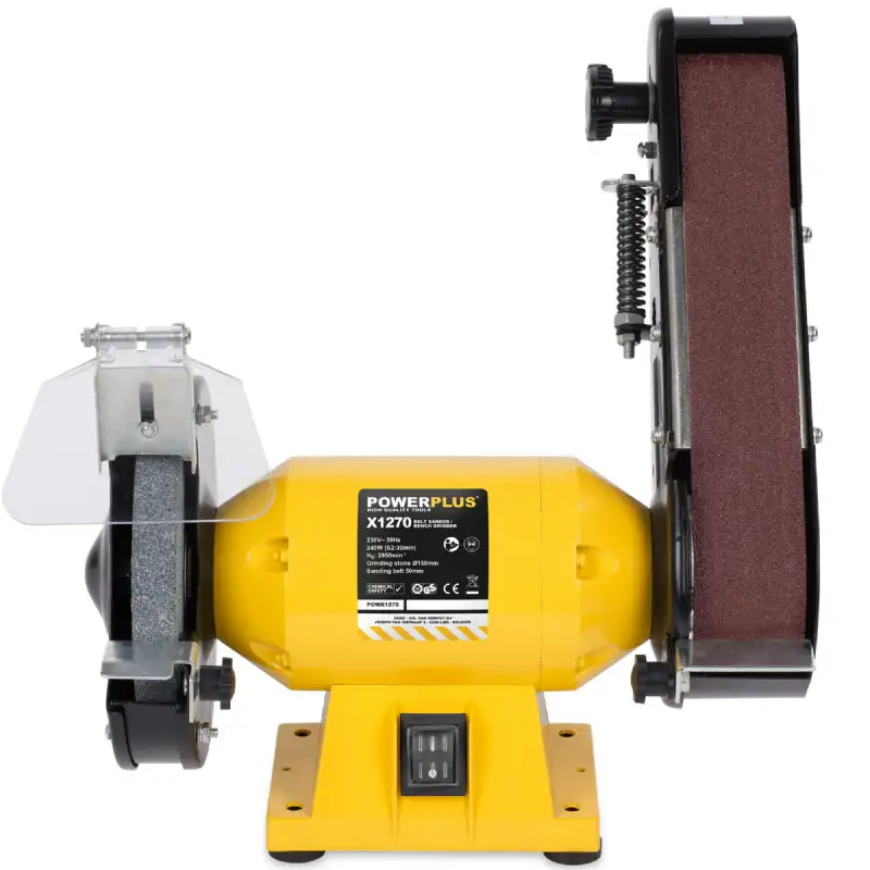 Touret à meuler/Bande abrasive Powerplus 240 watts