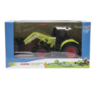 Tracteur avec pelle mecanique