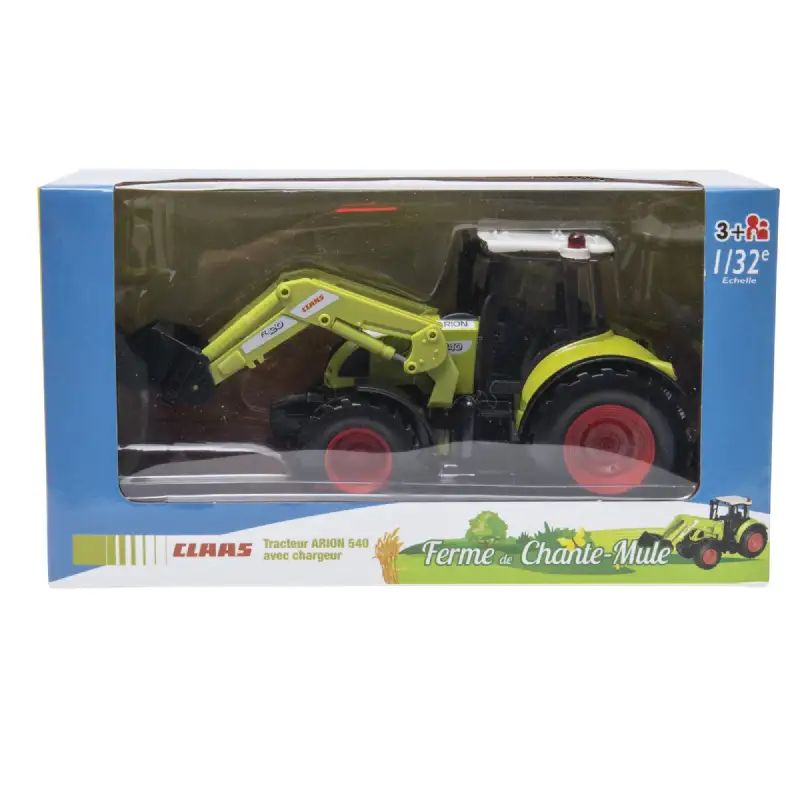 Tracteur avec pelle mecanique