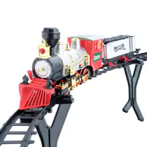 Petit train de Noël à pile 36 élements