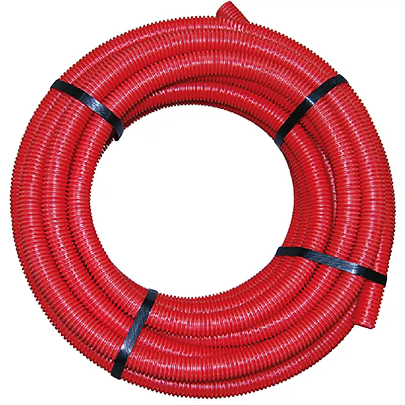 Tube PER Ø12mm 25m rouge - Boutté