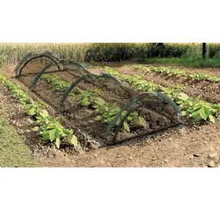 Tunnel en filet pour jardin