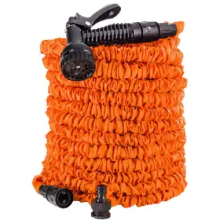 Tuyau 30m extensible orange + pistolet