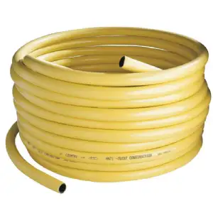 Tuyau d'arrosage anti-vrille jaune 50m ø19 mm