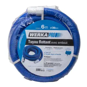 Tuyau flottant Ø38mm WERKA PRO avec embout