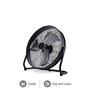 Ventilateur brasseur d'air en métal Ø 53cm (120w)