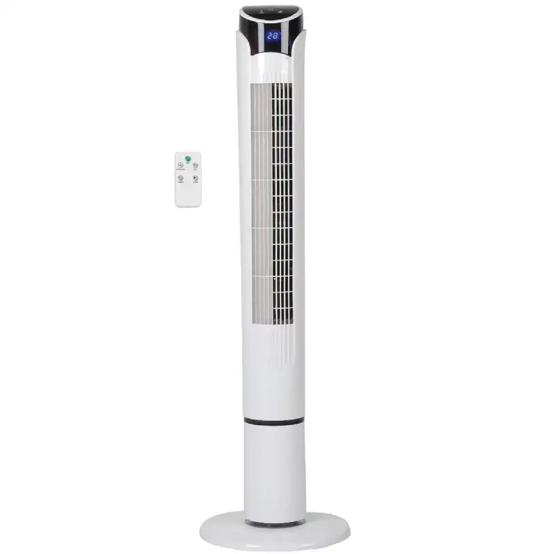 Ventilateur colonne oscillant avec télécommande