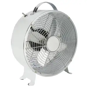 Ventilateur de table blanc 25w