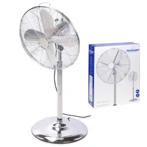 Ventilateur sur pied chromé Ø40cm