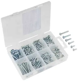 Vis autotaraudeuses assorties 130pcs