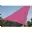 Voile d'ombrage triangle 3,6 m rose