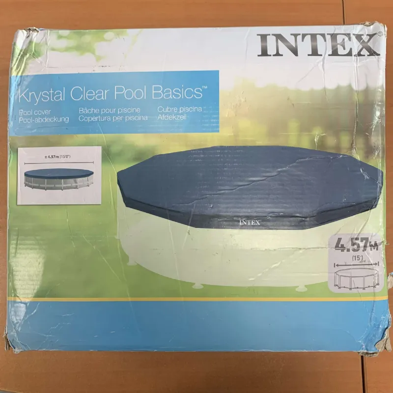 Bâche pour piscine tubulaire  Intex