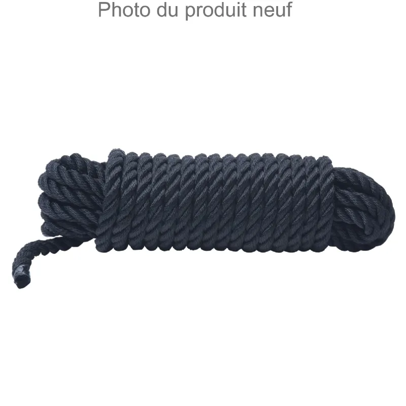 Corde polyester noire WERKA PRO (20 mètres)